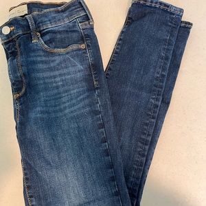GAP Jeans True Skinny size 27 leggings blue denim